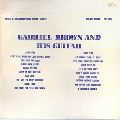Gabriel Brown – And His Guitar (Vinyl, LP)