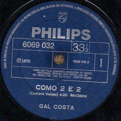 Gal Costa – Como 2 E 2