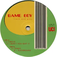Game Boy – Track And Play (Vinyl, 12")