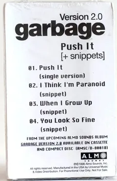 Garbage – Version 2.0 (Cassette, Album)