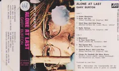 Gary Burton – Alone At Last (Cassette, Stereo)