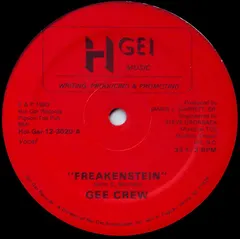 Gee Crew – Freakenstein (Vinyl, 12")