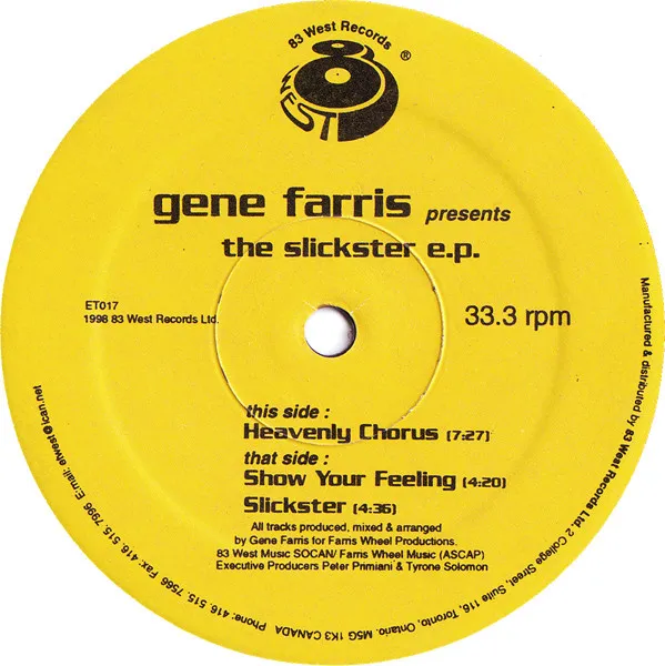 Gene Farris – The Slickster E.P.