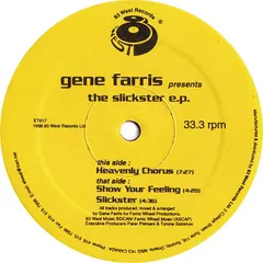 Gene Farris – The Slickster E.P. (Vinyl, 12")