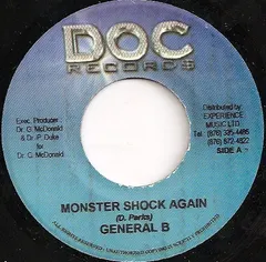 General B – Monster Shock Again (Vinyl, 7")