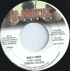 General Degree – Bag A Tings (Vinyl, 7")
