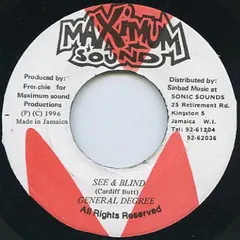 General Degree – See & Blind (Vinyl, 7")