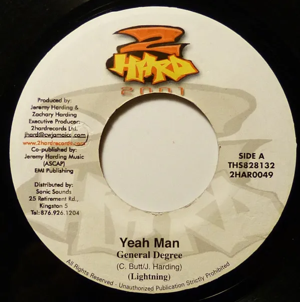 General Degree – Yeah Man