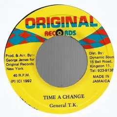 General T.K. – Time A Change (Vinyl, 7")