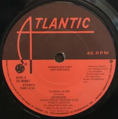 Genesis Atlantic – Illegal Alien (Vinyl, 7")