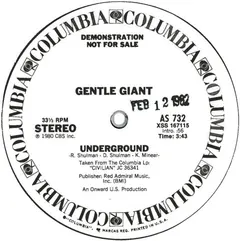 Gentle Giant – Underground (Vinyl, 12")
