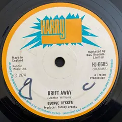 George Dekker – Drift Away (Vinyl, 7")