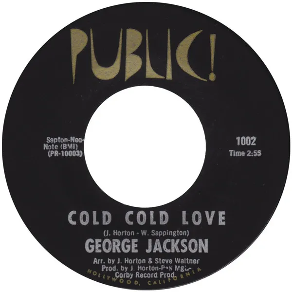 George Jackson (3) – Cold Cold Love