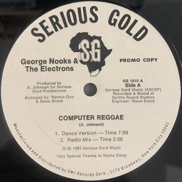 George Nooks & The Electrons – Computer Reggae