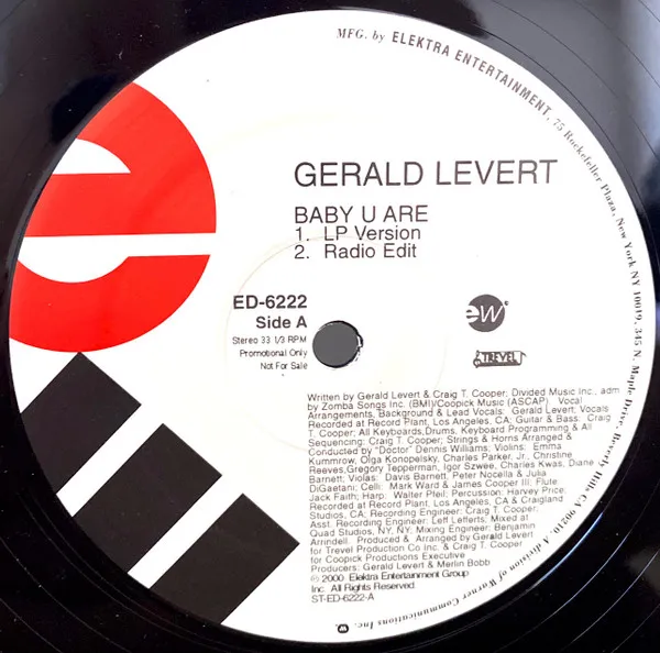 Gerald Levert – Baby U Are