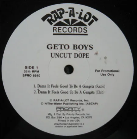 Geto Boys – Uncut Dope
