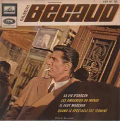 Gilbert Bécaud – La Vie D'garçon (Vinyl, 7")