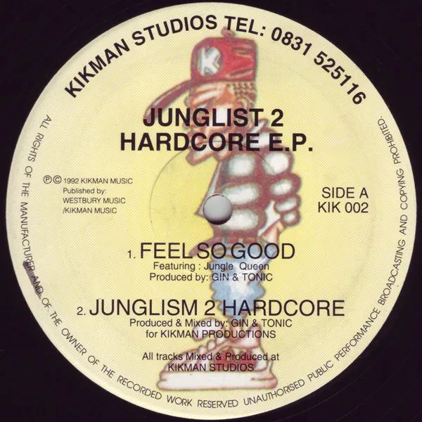 Gin & Tonic – Junglist 2 Hardcore E.P.
