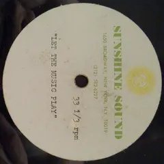 Giorgio Moroder – Let The Music Play (Acetate, 10")