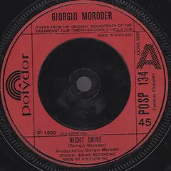 Giorgio Moroder – Night Drive / The Apartment (Vinyl, 7")