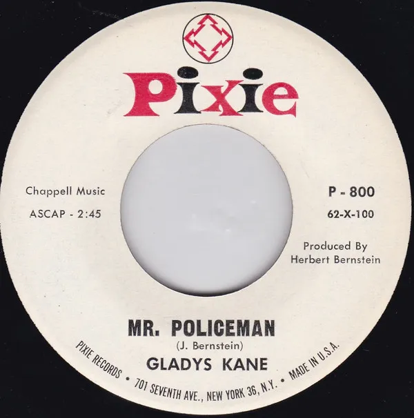 Gladys Kane – Mr. Policeman