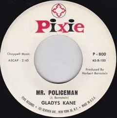 Gladys Kane – Mr. Policeman (Vinyl, 7")