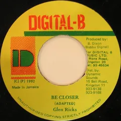 Glen Ricks – Be Closer (Vinyl, 7")