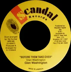 Glen Washington – Before Them Take Over (Vinyl, 7")