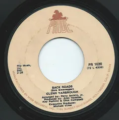 Glenn Yarbrough – Back Roads (Vinyl, 7")