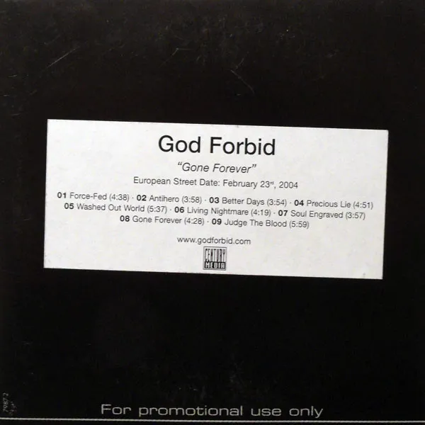 God Forbid – Gone Forever