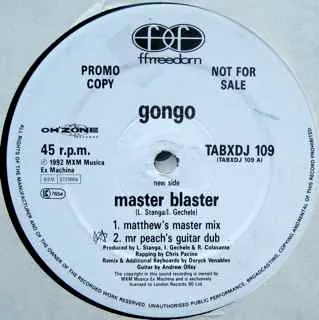 Gongo – Master Blaster