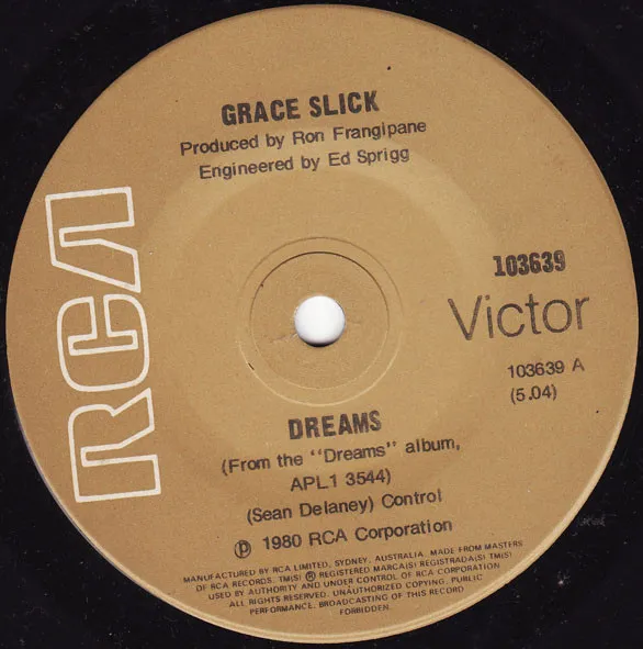 Grace Slick – Dreams