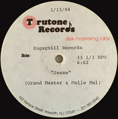 Grand Master & Melle Mel* – Jesse (Acetate, 12")