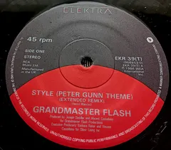 Grandmaster Flash – Style (Peter Gunn Theme) (Vinyl, 12")
