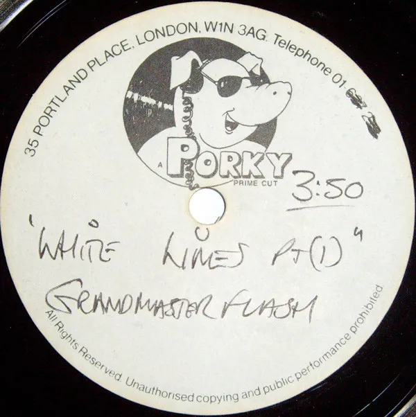 Grandmaster Flash – White Lines Pt (1)