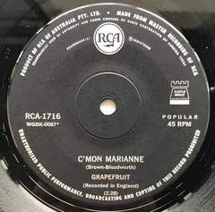 Grapefruit RCA – C'mon Marianne (Vinyl, 7")