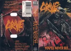 Grave (2) Century Media – You'll Never See... (Cassette, Album)