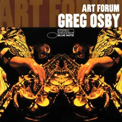 Greg Osby – Art Forum (CD, Album)