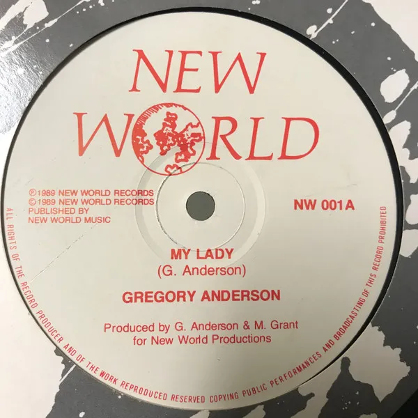 Gregory Anderson – My Lady