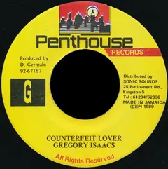 Gregory Isaacs – Counterfeit Lover (Vinyl, 7")