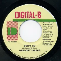 Gregory Isaacs – Don't Go (Vinyl, 7")