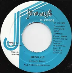 Gregory Isaacs – Heng On (Vinyl, 7")