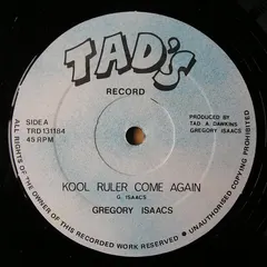 Gregory Isaacs – Kool Ruler Come Again (Vinyl, 12")