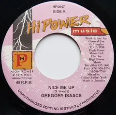 Gregory Isaacs – Nice Me Up (Vinyl, 7")