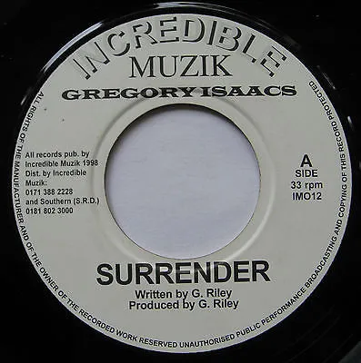 Gregory Isaacs – Surrender