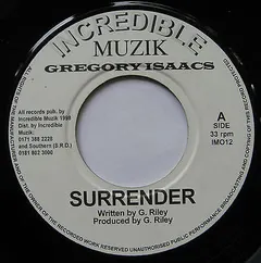 Gregory Isaacs – Surrender (Vinyl, 7")