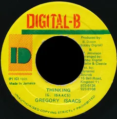 Gregory Isaacs – Thinking (Vinyl, 7")