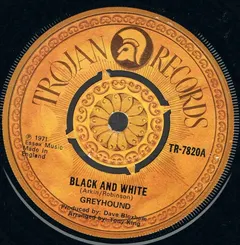Greyhound (4) – Black And White (Vinyl, 7")
