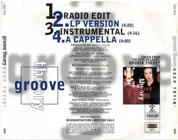 Groove Theory – Keep Tryin'