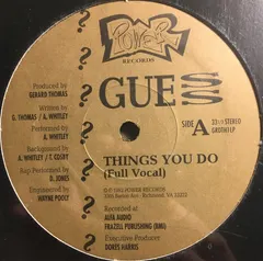 Guess (6) – Things You Do (Vinyl, 12")